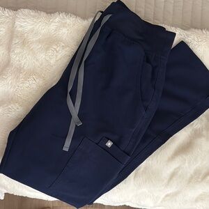 Figs High waisted Yola scrub pant, Navy